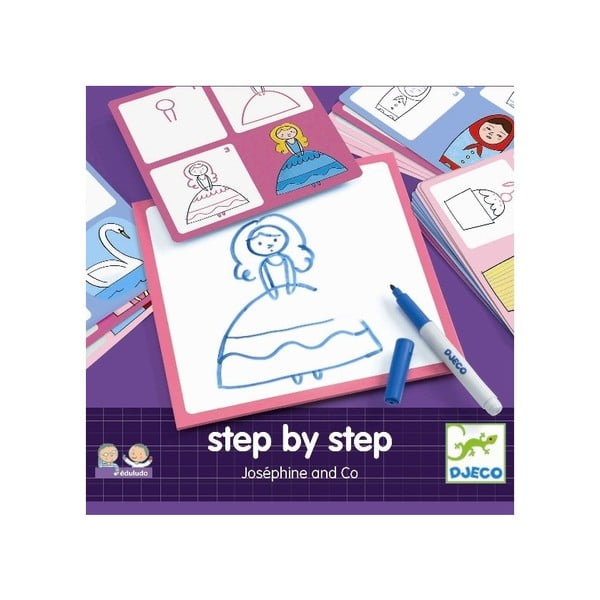 Set creativo Step By Step Josephine - Djeco-image-1