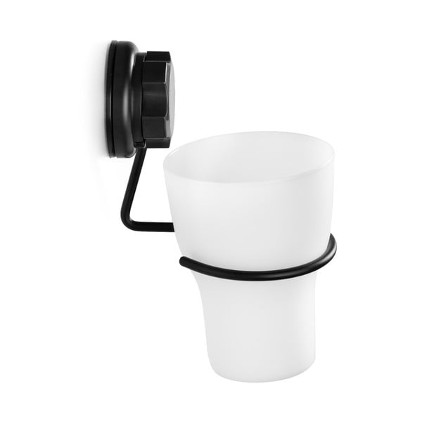 Coppa nera autoportante in metallo per spazzolini da denti Bestlock Black - Compactor-image-1