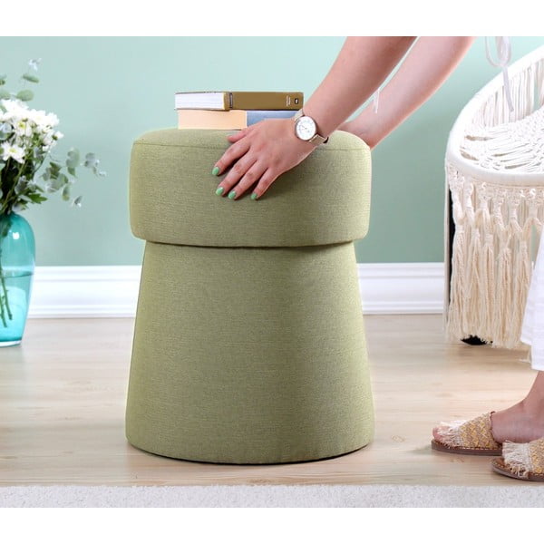 Sgabello verde chiaro Beans - Artie-image-3