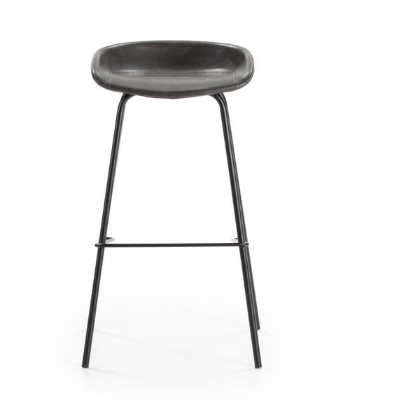 Sgabello da bar grigio scuro Eddie - Marckeric-image-2