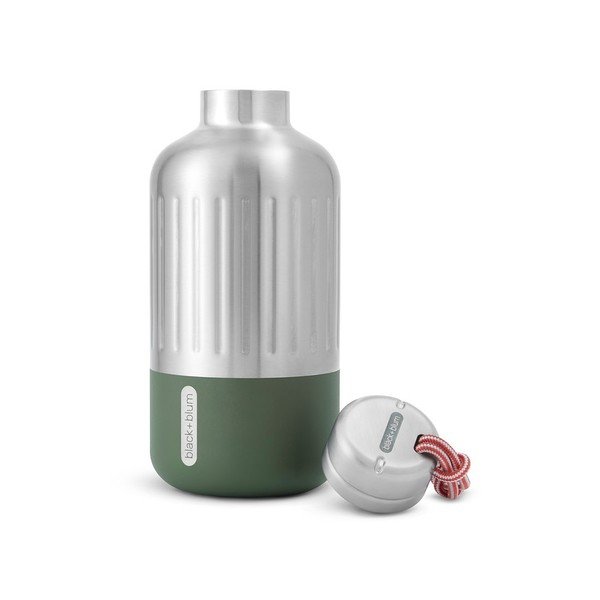 Bottiglia termica argentata in acciaio inox 650 ml Explorer – Black + Blum-image-4