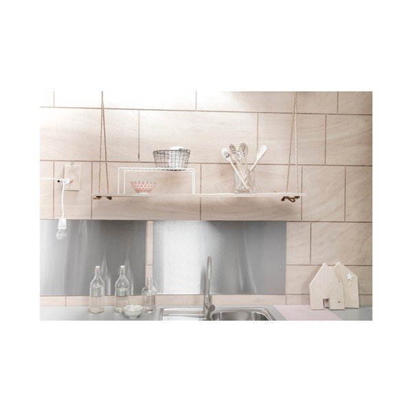 Scaffale da cucina bianco Rona, 42,7 x 22,5 x 14,7 cm - Compactor-image-2
