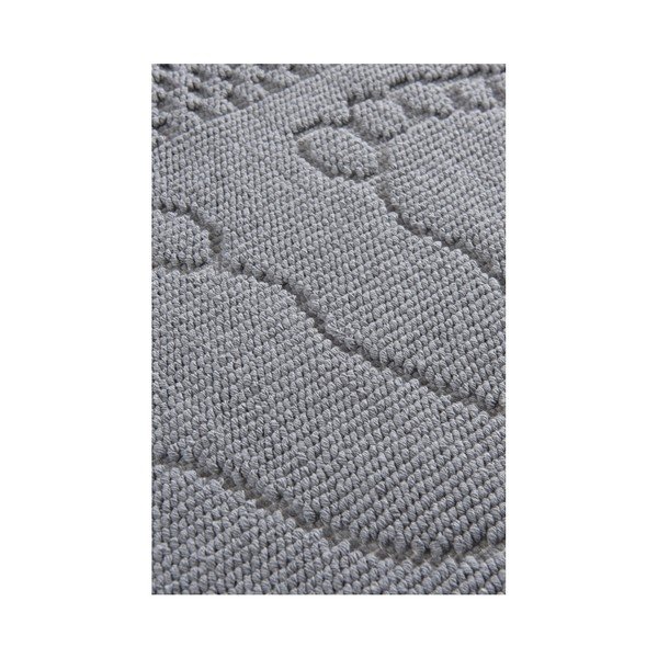 Tappeto da bagno grigio, 70 x 50 cm - Foutastic-image-1