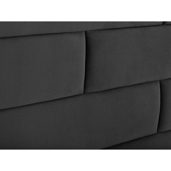 Testata grigio scuro New York, larghezza 200 cm - Cosmopolitan Design-image-3