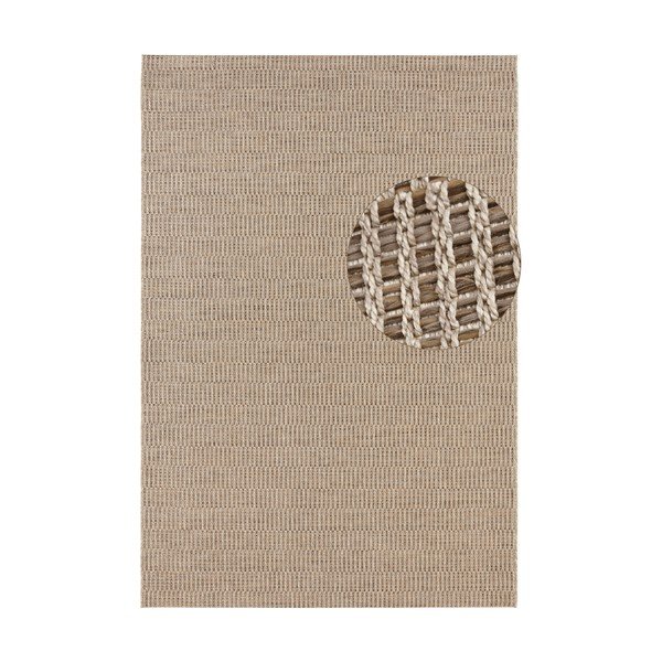 Tappeto per esterni marrone Brave Dreux, 160 x 230 cm - Elle Decoration