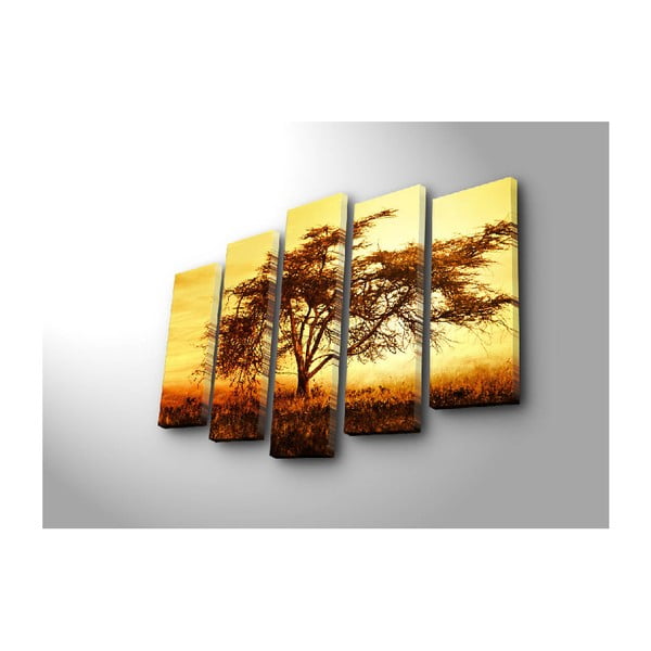 Quadro a più parti Grande albero, 105 x 70 cm - Wallity-image-2