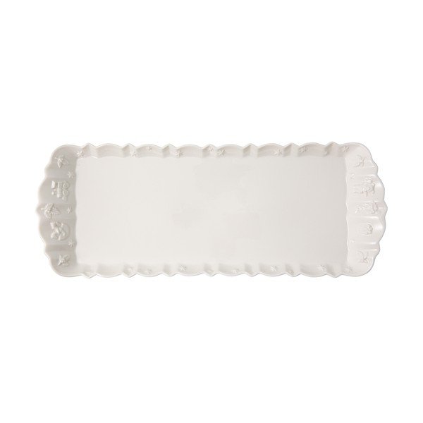 Vassoio in porcellana bianca, lunghezza 40 cm Toy's Delight - Villeroy&Boch-image-3