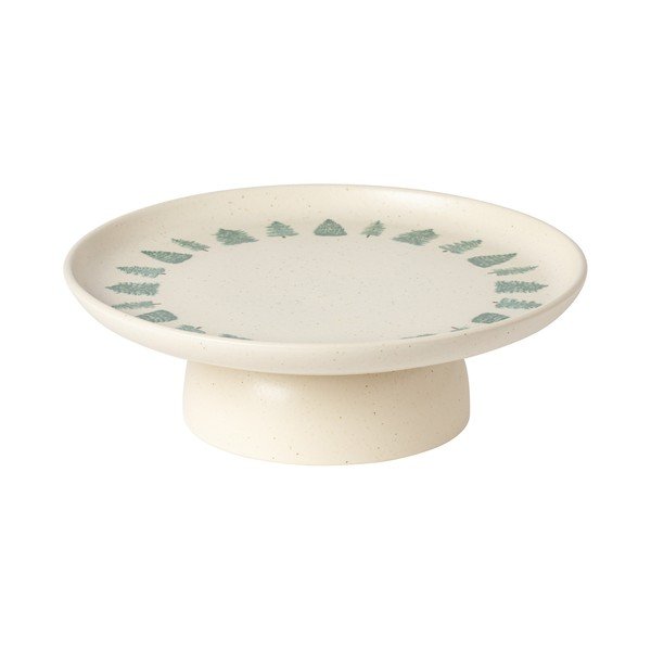 Vassoio per torte in gres a tema natalizio Pacifica Christmas Tree – Casafina