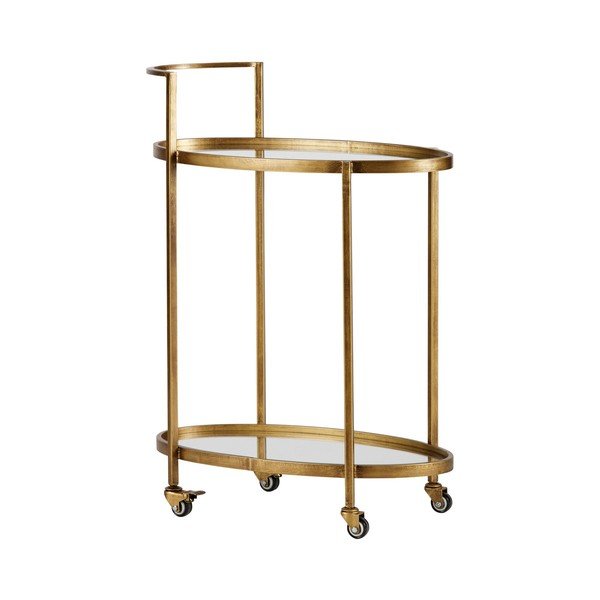 Tavolino da servizio su ruote 35x67 cm Push – WOOOD