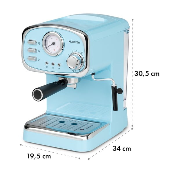 Macchina da caffè blu Espressionata Gusto - Klarstein-image-2