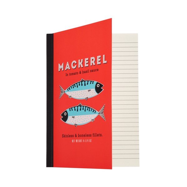 Quaderno 60 pagine formato A5 Fish - Rex London-image-1