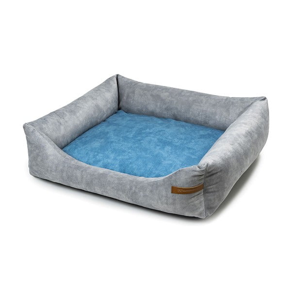 Letto per cani blu-grigio chiaro 65x75 cm SoftBED Eco M - Rexproduct