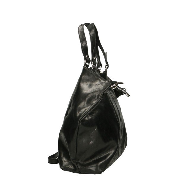Borsa in pelle nera Terracia - Chicca Borse-image-2