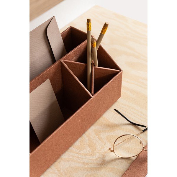 Organizer in cartone per cancelleria Elisa Restore Paper Laminate – Bigso-image-1