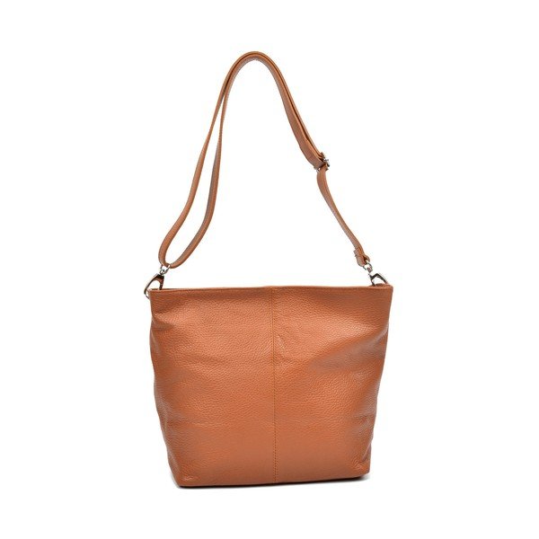 Borsa in pelle marrone chiaro Ginata - Luisa Vannini-image-1