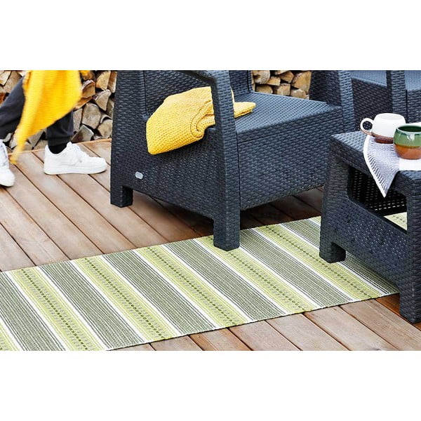 Tappeto verde per esterni 100x70 cm Runö - Narma-image-3