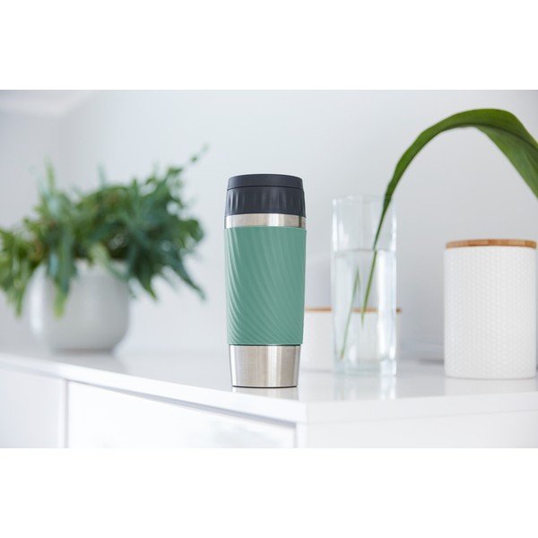 Tazza termica verde da 0,36 l Easy Twist - Tefal-image-1