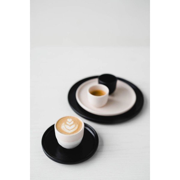 Piatto da dessert in gres nero, ø 17 cm Luna - ÅOOMI-image-3
