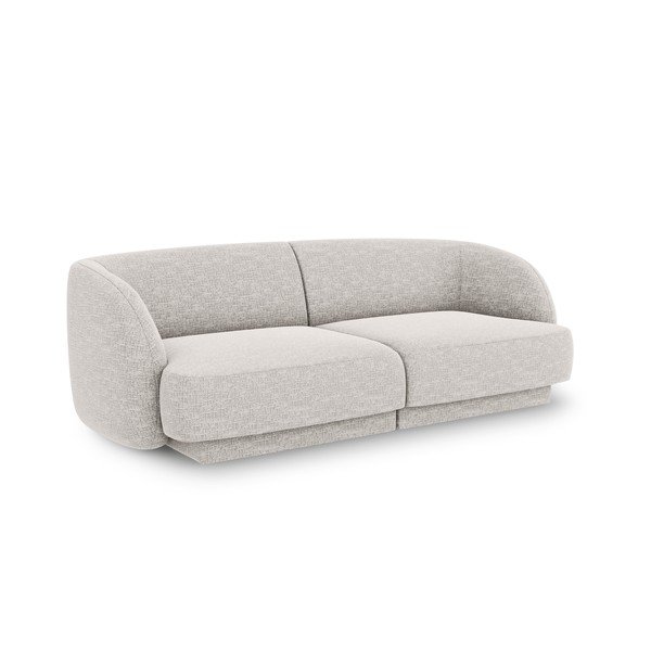 Divano grigio chiaro 184 cm Miley - Micadoni Home-image-2