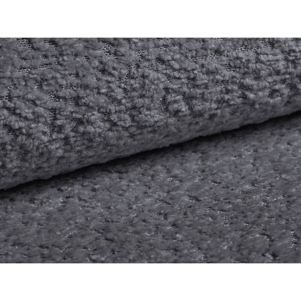 Cuscino per divano grigio scuro con rivestimento in bouclé Kemi – Cosmopolitan Design-image-2