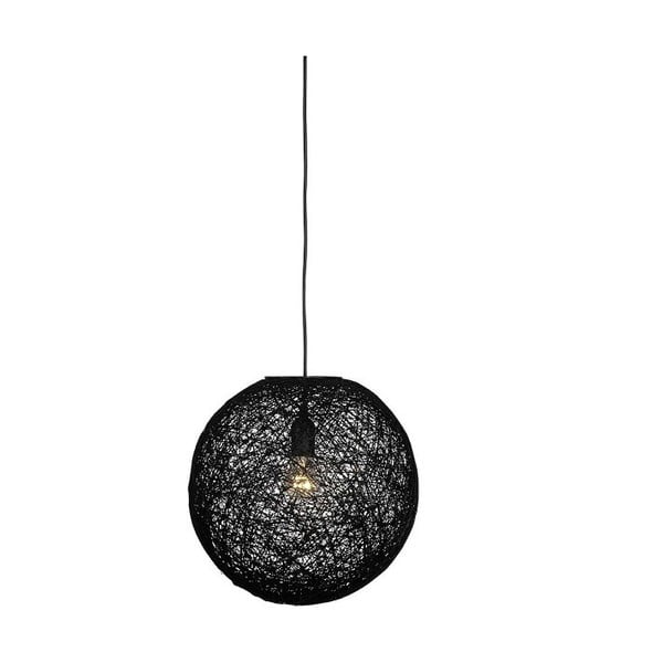 Lampada da soffitto nera Twist, ⌀ 45 cm - LABEL51