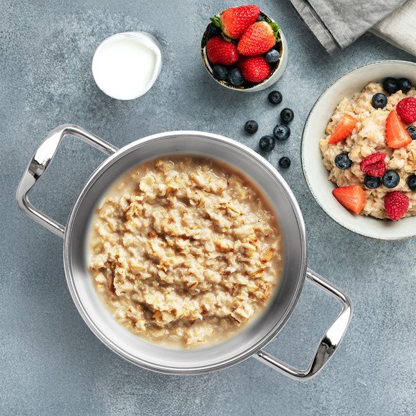 Casseruola in acciaio inox con coperchio incluso 1,2 l Venice – Orion-image-1