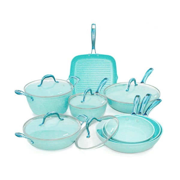 Set di pentole da 8 pezzi con coperchi Miss Gourmet - Bisetti