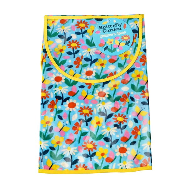 Grembiule blu per bambini Butterfly Garden - Rex London-image-2