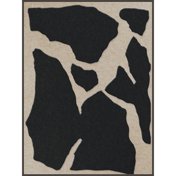 Dipinto in 3D con cornice inclusa/fonoassorbente 90x120 cm Soundgarden 1 – Malerifabrikken