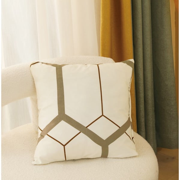 Biancheria da letto singola panna 6 pezzi in microsatin 140x200 cm Carter - My House-image-3