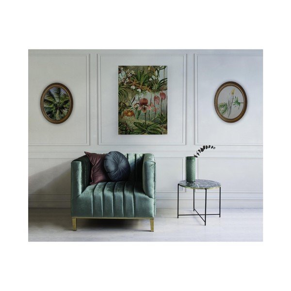 Quadro murale ovale Albero di palma - Velvet Atelier-image-1