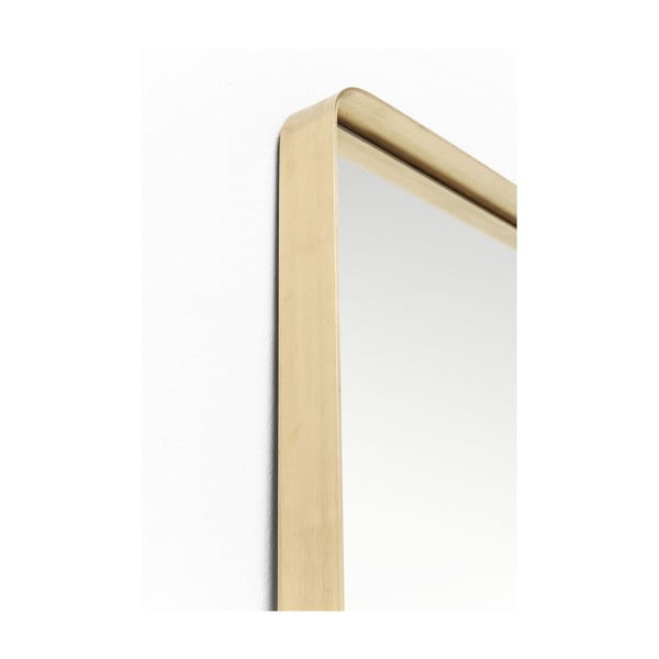 Specchio con cornice in ottone Rettangolare, 200 x 70 cm - Kare Design-image-2
