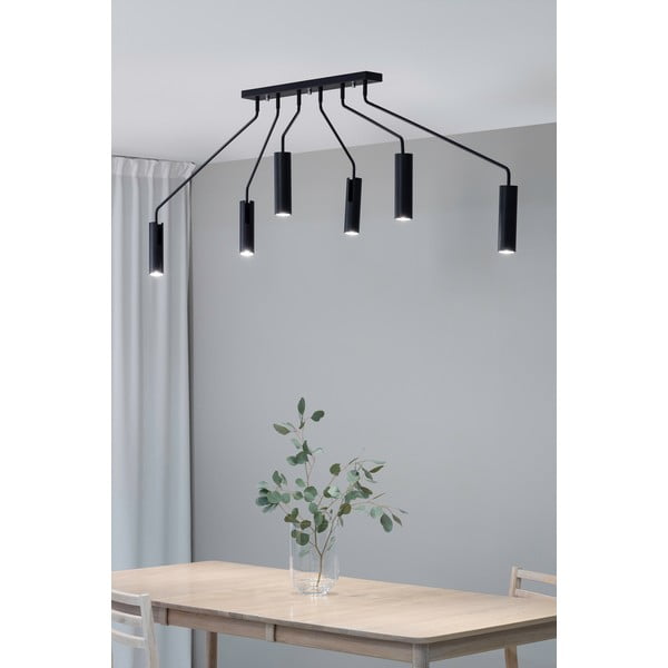 Lampada da soffitto nera con paralume in metallo 192 cm Ramus - Markslöjd-image-2