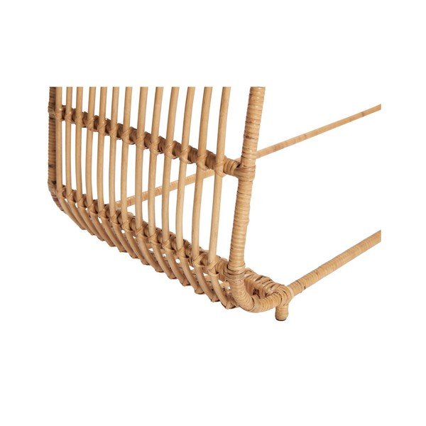 Tavolino in rattan Retto - Hübsch-image-2