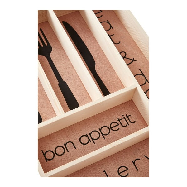Portaposate di colore naturale in legno 30 x 42 cm Bessan – Premier Housewares-image-3