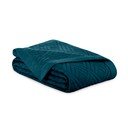 Copriletto color petrolio in microfibra con rivestimento trapuntato 220x240 cm Ophelia – Restilo