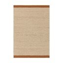 Tappeto in lana intrecciata crema e terracotta 120x170 cm Lima Rust - Asiatic Carpets