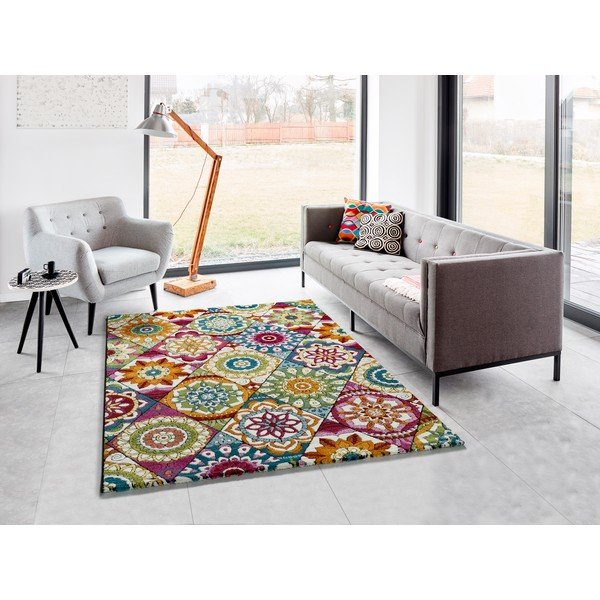 Tappeto , 80 x 150 cm Happy Flowers - Universal-image-1
