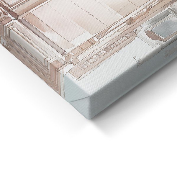 Dipinto 60x80 cm Café de Fleurs – Styler-image-3