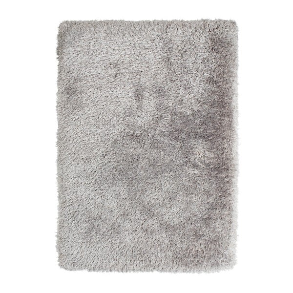 Tappeto grigio trapuntato a mano Puro Silver, 80 x 150 cm Montana - Think Rugs