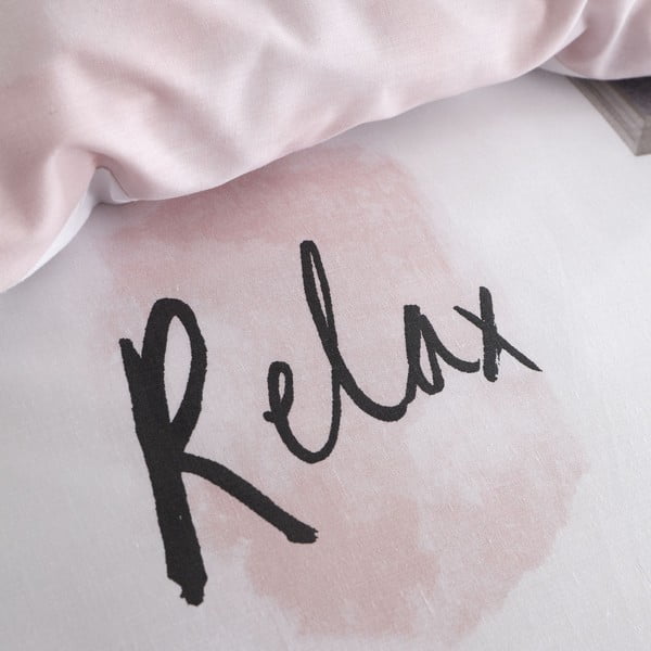 Biancheria da letto rosa e bianca per letto matrimoniale 200x200 cm Sleep Dreams - Catherine Lansfield-image-4