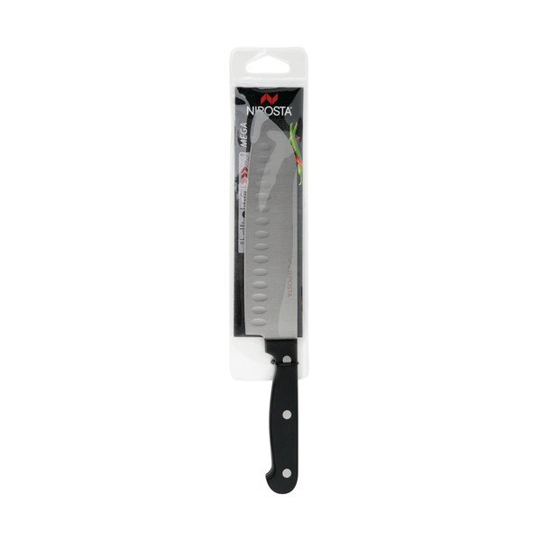 Coltello santoku in acciaio inox Mega - Nirosta-image-1