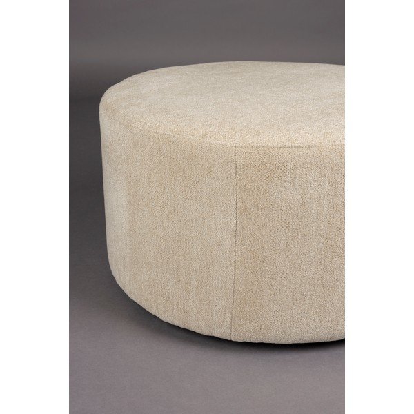 Poggiapiedi beige Rocca – Dutchbone-image-2