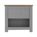 Comodino grigio Emerald - Støraa