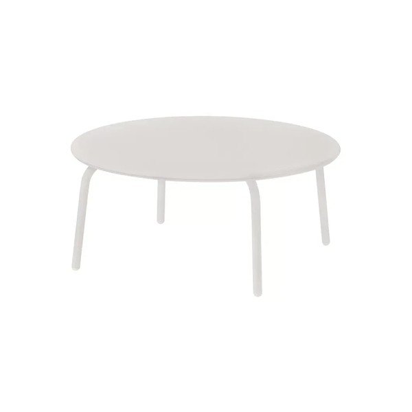 Tavolino da giardino rotondo in metallo ø 80 cm Yua – Blomus