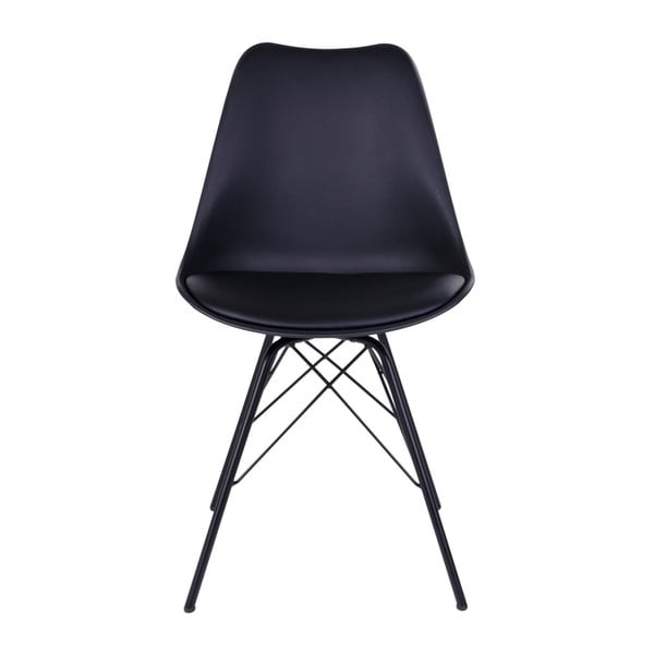 Sedie da pranzo nere in un set di 2 Oslo - House Nordic-image-2