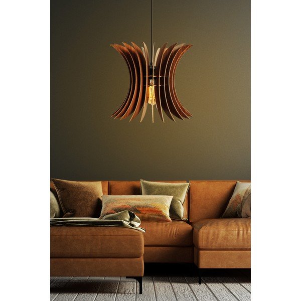 Lampadario di colore naturale ø 35 cm – Opviq lights-image-1