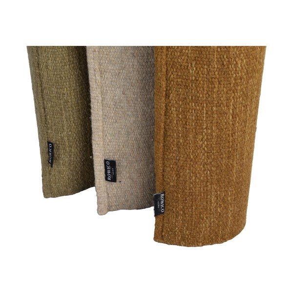 Tappeto beige in lana tessuto a mano 200x290 cm Moorfields – Rowico-image-3