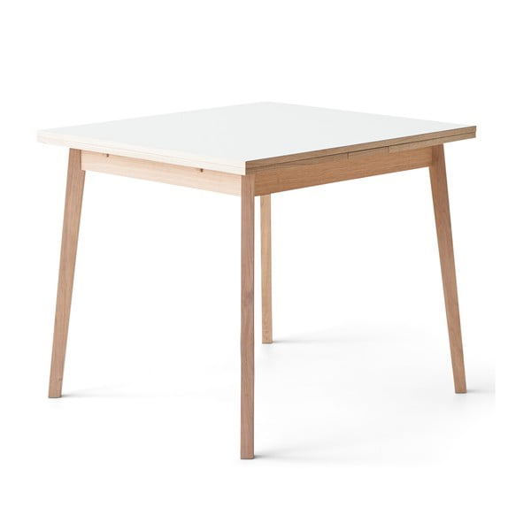 Tavolo da pranzo pieghevole con piano bianco Hammel , 90 x 90 cm Single - Hammel Furniture