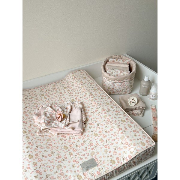 Manopole in set beige in cotone organico 4 pz 30x30 cm Augusta – Cam Cam Copenhagen-image-1